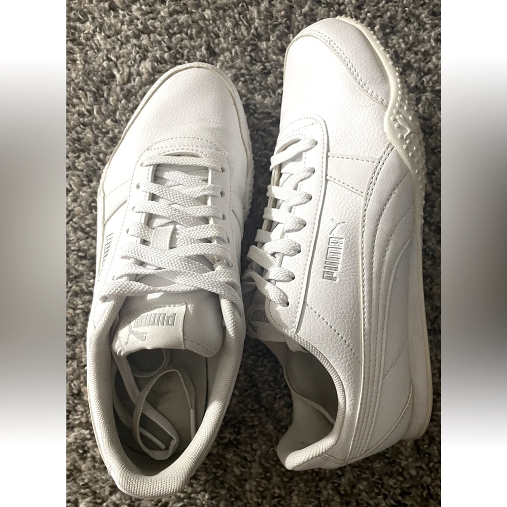PUMA Women’s White Sneakers - Pre Owned
